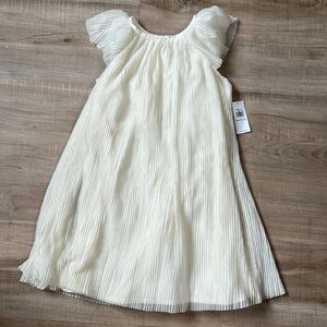 Old Navy Toddler Girls Flutter Sleeve Dress, Size 12-18 Months, NWT